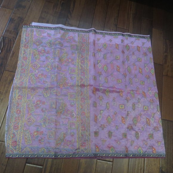 pink indian sari with blouse - Picture 1 of 6